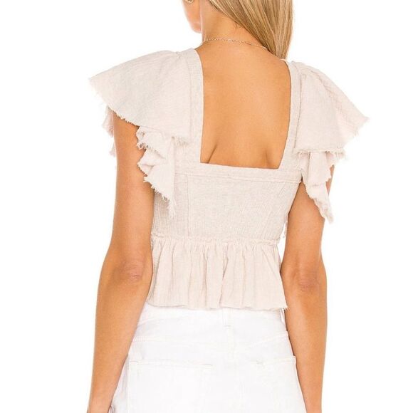 Dreaming top‎ in oatmeal XS free people - Picture 1 of 7